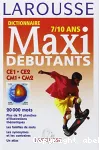 Dictionnaire maxi débutants vignette
