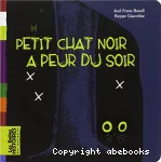 Petit chat noir a peur du soir vignette