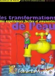 Les transformations de l'eau vignette