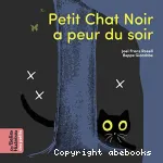 Petit chat noir a peur du soir vignette