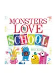 Monsters love school vignette