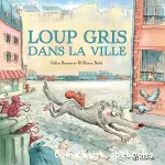 Loup gris dans la ville vignette