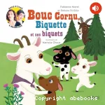 Bouc cornu, biquette et ses biquets vignette
