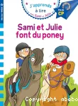Sami et Julie font du poney vignette